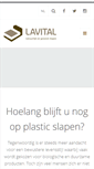 Mobile Screenshot of lavital.nl