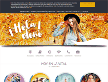 Tablet Screenshot of lavital.es
